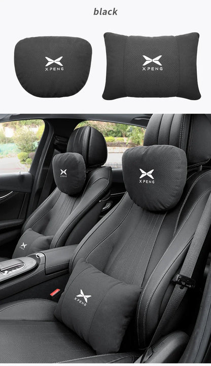 XPENG P5 P7 G3 G6 G9 X9 N5 F57 BETA appui-tête de voiture soutien du cou siège coussin lombaire respirant doux oreiller de cou accessoires automobiles