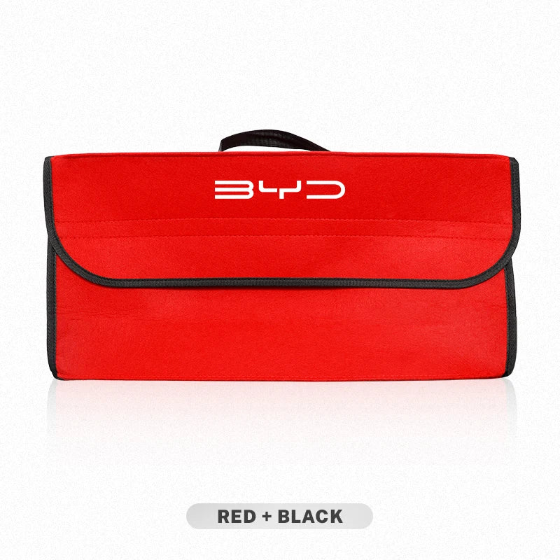 Boîte de rangement de coffre de voiture, sac de rangement pliable de grande capacité pour BYD Atto 3 Yuan Plus Han Tang EV F3 E6 Dmi Song F0 Qin Pro G3 I3