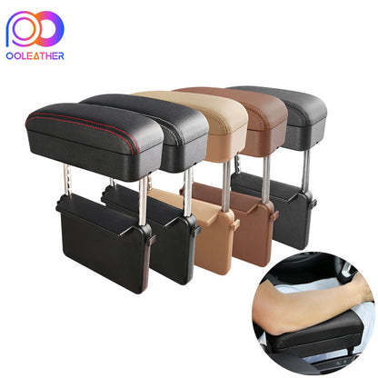 Boîte d'accoudoir de voiture, Support de coude réglable, organisateur d'espace de siège, coussin adapté aux voitures SUV camion, entraînement ergonomique et confortable