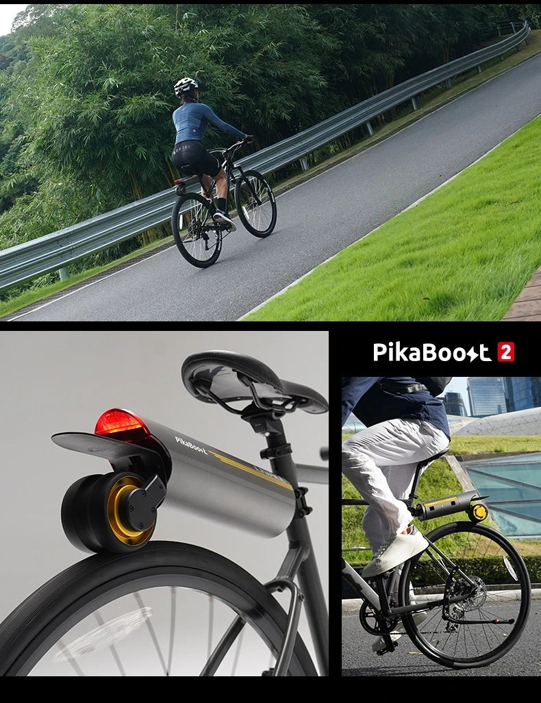 Livall Pikaboost 2، معزز دراجات هوائية، معدات كهربائية للجبال، جهاز مساعد للدراجات الجبلية، شحن ثنائي الاتجاه