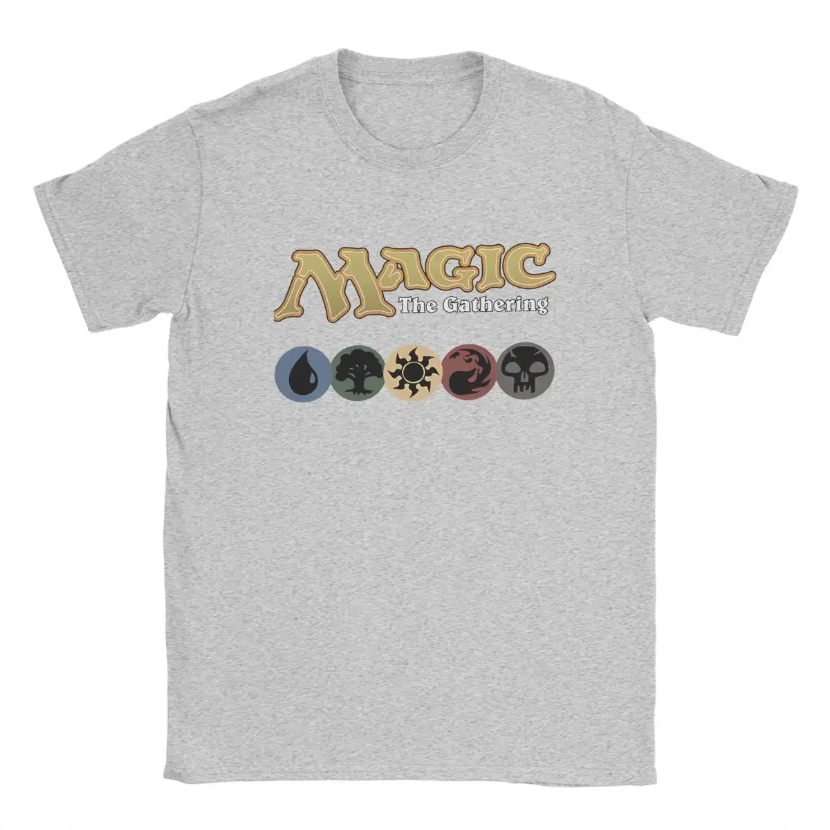 T-shirts en coton col rond à manches courtes T-Shirt grande taille vêtements jeux de magie rassemblement MTG T-Shirt hommes jeux de cartes Vintage 100% nouveau