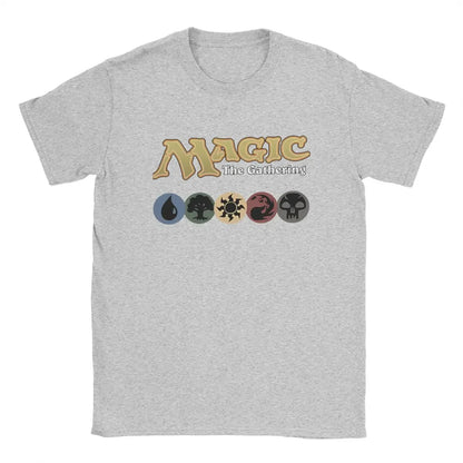 T-shirts en coton col rond à manches courtes T-Shirt grande taille vêtements jeux de magie rassemblement MTG T-Shirt hommes jeux de cartes Vintage 100% nouveau