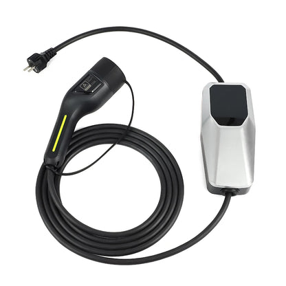 Chargeur EV Type 2 Type 1, boîtier de chargement pour voiture électrique 6A-16A, 10 mètres, 4 mètres, 1 phase, 3 phases, câble de chargement EVSE Mode 2