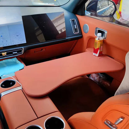 Food Tray Table Eating Drinks Tray Holder For Xpeng G6 G9 P7 P7i X9 Foldable Car Steering Wheel Tray Table High Stability Strong