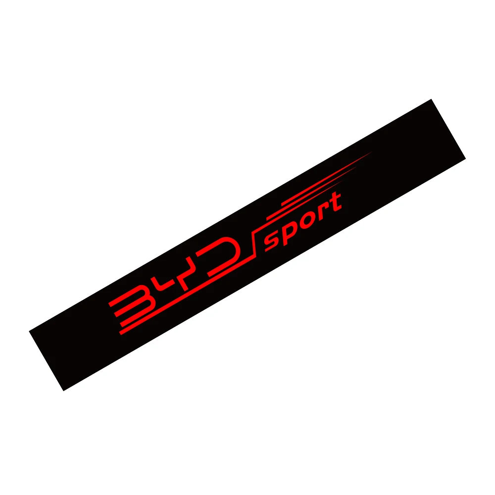 Autocollant en vinyle pour pare-brise de voiture, décalcomanie de décoration, accessoires de réglage automatique pour BYD F3 E6 Yuan Plus Atto F0 G3 I3 Ea1 Song Max Tang Dmi