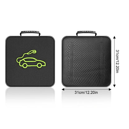 Bouchons de chargeur de voiture électrique, sac de transport de stockage, prises de câble de chargement de voiture EV, conteneur d'équipement ignifuge étanche