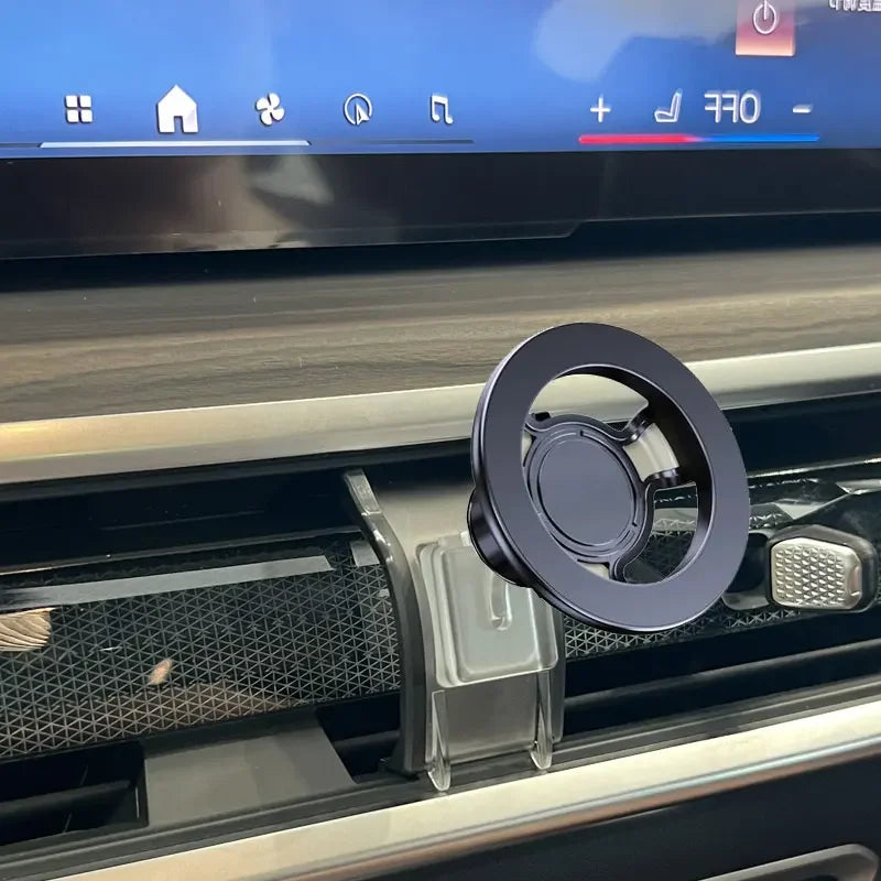 Support de téléphone de voiture pour BMW X5 X6 X7 2019 2020 2021 2022 2023 2024, support par gravité, support GPS, support de Charge magnétique pour Magsafe