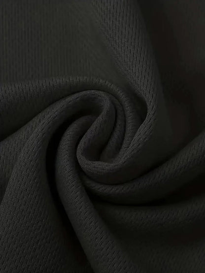 T-Shirt à Col Rond pour Homme, Noir Ultra observateur, vaccage Rapide, Respirant, Absorbant la Sueur, Adapté au Fitness Gym et Ru, 5 Pièces