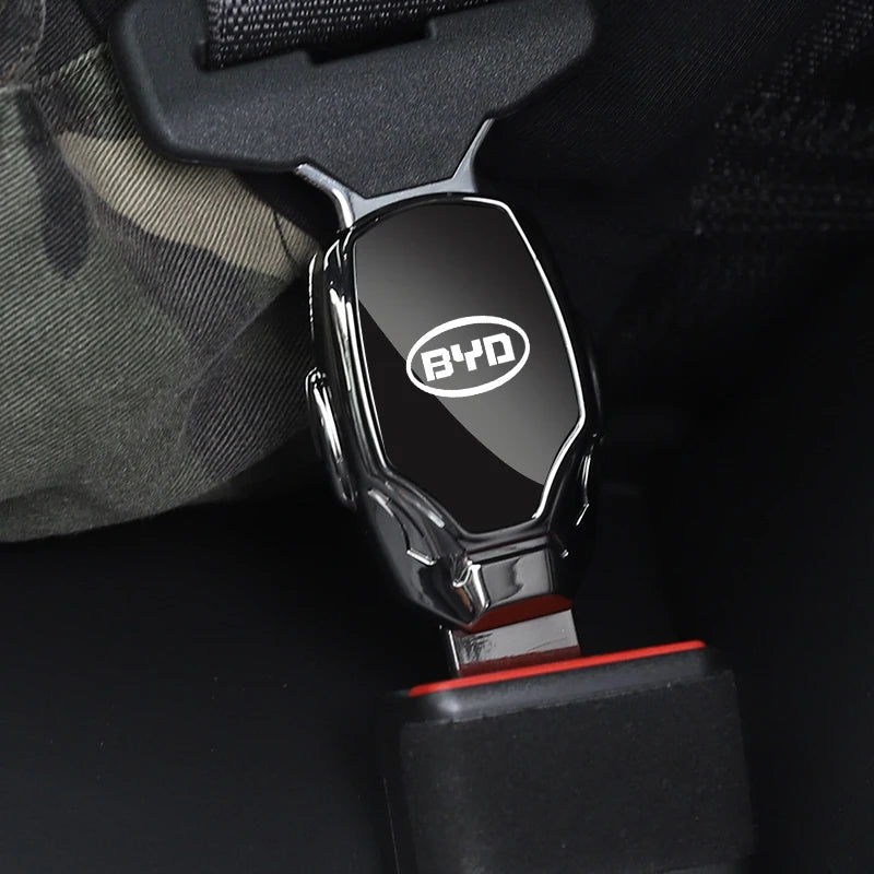 Extenseur d'accessoires de ceinture de sécurité de voiture, bijoux en métal, BYD Atto 3, axie 3, Tang F3, E6, Dmi Yuan plus, Song plus