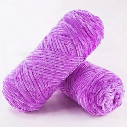 Fil de velours doux en chenille pour modules ogo 1, fil de peluche DolDave Baby, accessoires Amigurumi, bricolage, 100% polyester, 100g, 130m