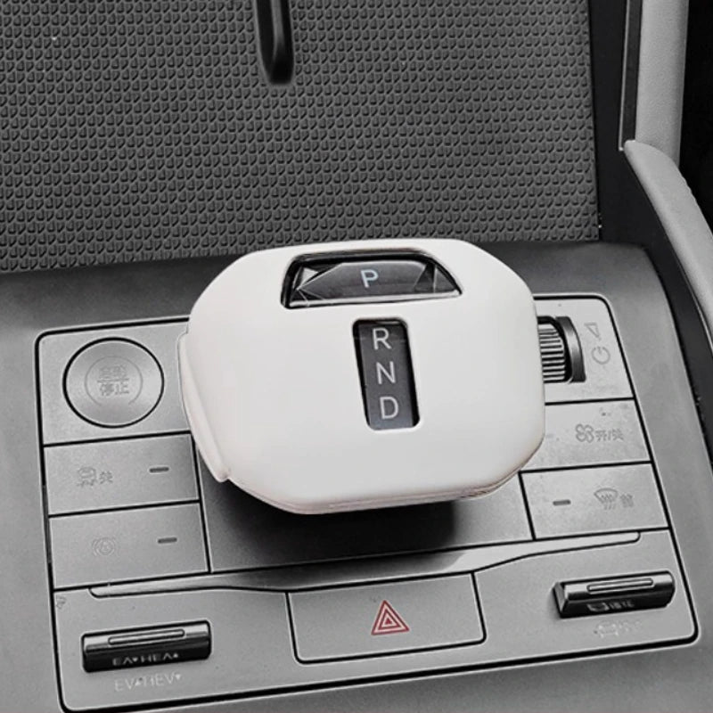 Couvercle d'engrenage de commande centrale pour BYD Qin L, poignée d'engrenage en Silicone, couvercle de boîte d'accoudoir, Anti-protection et produits spéciaux décoratifs
