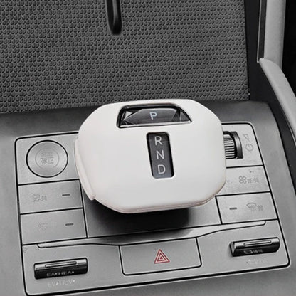 Couvercle d'engrenage de commande centrale pour BYD Qin L, poignée d'engrenage en Silicone, couvercle de boîte d'accoudoir, Anti-protection et produits spéciaux décoratifs