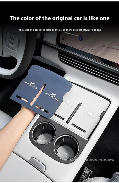 Coussin de protection de charge sans fil, contrôle central, accessoires de protection en silicone, adapté pour Xpeng G6, Xiaopeng G6