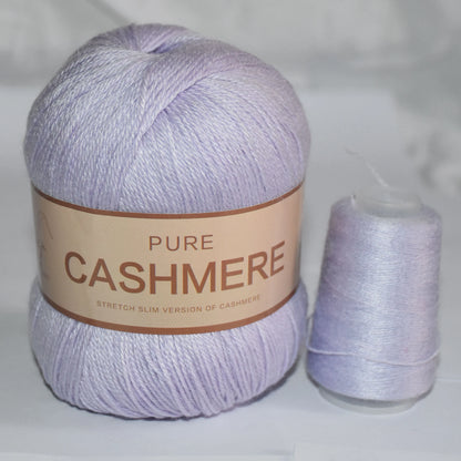 Fil de cachemire pour un crochet 3 plis peigné pur mongol chaud doux tissage flou tricot fil à main en cachemire 5 pièces