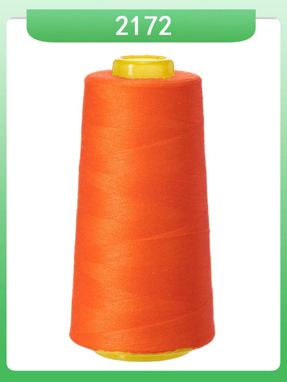 Fil à coudre ultra-fin 602-fil en polyester semblable à la soie à grande vitesse 60s/2 5000m, pour machine à broder et travaux d'aiguille délicats
