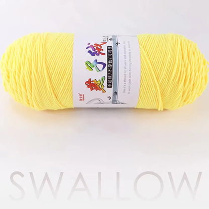 Fil de Laine Ogo Tissé à la Main pour Chandails, Écharpes, Crochet, Beurre, Lait, Fait à la Main, Grill, 200g par Pièce