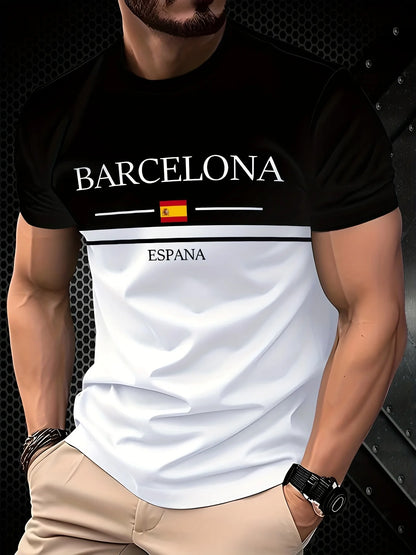 2026 T-Shirt homme vêtements été hommes Logo imprimé haut à manches courtes grande taille T-Shirt style décontracté à la mode T-Shirt vêtements