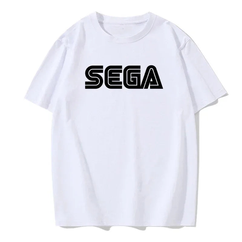 Nouveauté Sega Logo hommes t-shirts été décontracté à manches courtes mode Streetwear Harajuku t-shirt Style coréen Fans de jeu hommes t-shirts