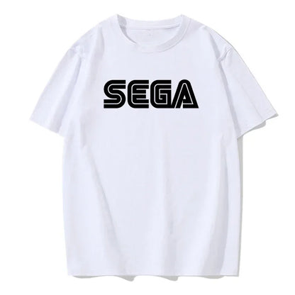 Nouveauté Sega Logo hommes t-shirts été décontracté à manches courtes mode Streetwear Harajuku t-shirt Style coréen Fans de jeu hommes t-shirts