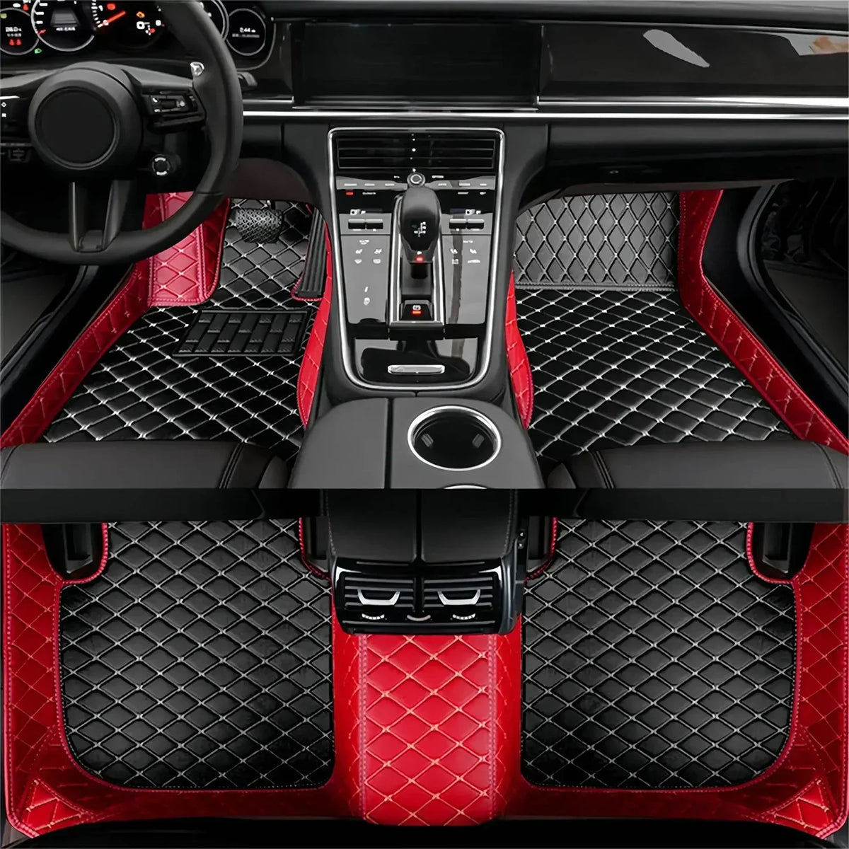 Tapis de sol de voiture en cuir personnalisé, pour BAIC B80 2021 2022 2023 2024 2025 2026 2027, accessoires d'intérieur