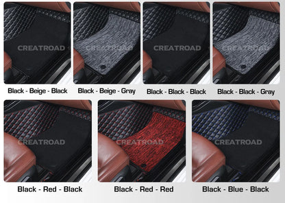 Tapis de sol de voiture Double couche, couverture de tapis automobile personnalisée, accessoires d'intérieur pour Xpeng G6/G9 2022 2023 2024 2025