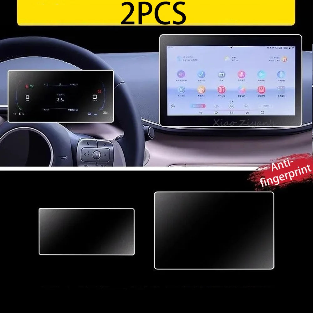 Instrument de commande centrale de voiture, pour BYD Atto 1 Dolphin Surf Mini EQ 2023 ~ 2026 2024 2025, HUD GPS, Film trempé, accessoire intérieur