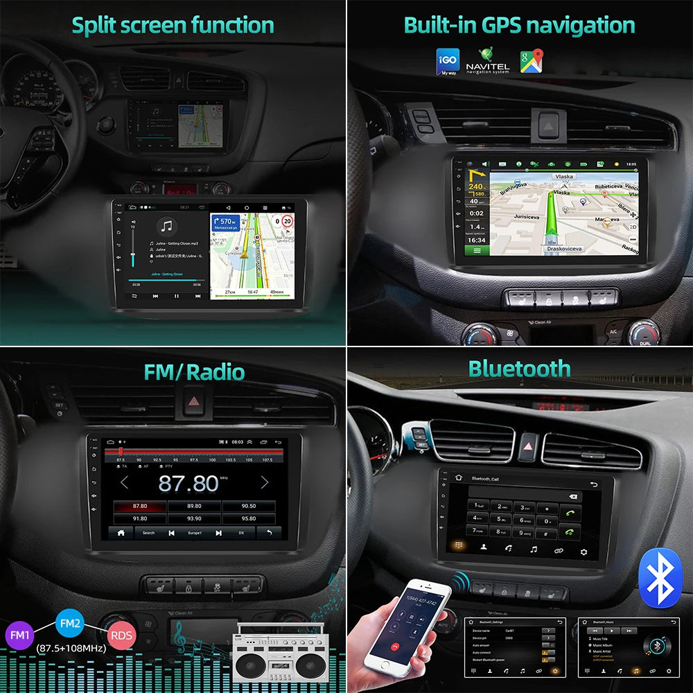 Autoradio Android pour Mitsubishi Pajero 2, V30, V40, V20, 1991-2004, 4G, WIFI, lecteur de limitation, GPS, CarPlay sans fil