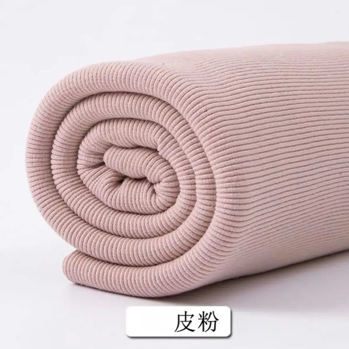 Tissu fileté élastique en coton, manches de sweat-shirt, col, ourlet, bord inférieur, tissu tricoté à revers élastique pour vêtements