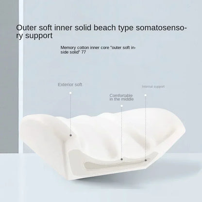 Oreillers de siège de voiture tout-terrain, soutien lombaire, taille basse, protection du dos, coussin en polymères, intérieur, 4x4, accessoires automobiles, universels