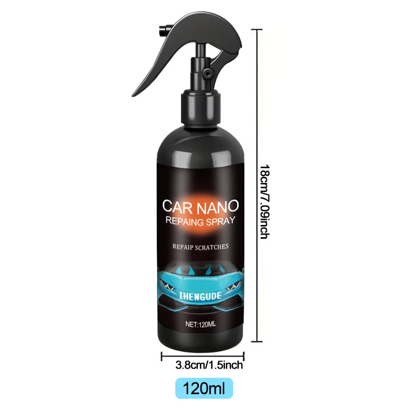 1 pièce 120ml voiture céramique nano-revêtement liquide couche hydrophobe polissage peinture revêtement Agent voiture polissage revêtement Nano cristal-protège la surface de la peinture de voiture contre la pollution en