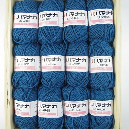 12 pièces 300g fil de lait fait à la main grossier bricolage tissage boule de fil pour pull chapeau écharpe et autres vêtements doux Crochet fil à tricoter