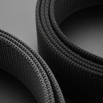 Ensemble de 2 ceintures pour hommes, nouvelle collection, ceinture décontractée à boucle à dégagement rapide, idéale pour les cadeaux de remise de diplôme, les cadeaux d'anniversaire, les cadeaux de la fête des pères