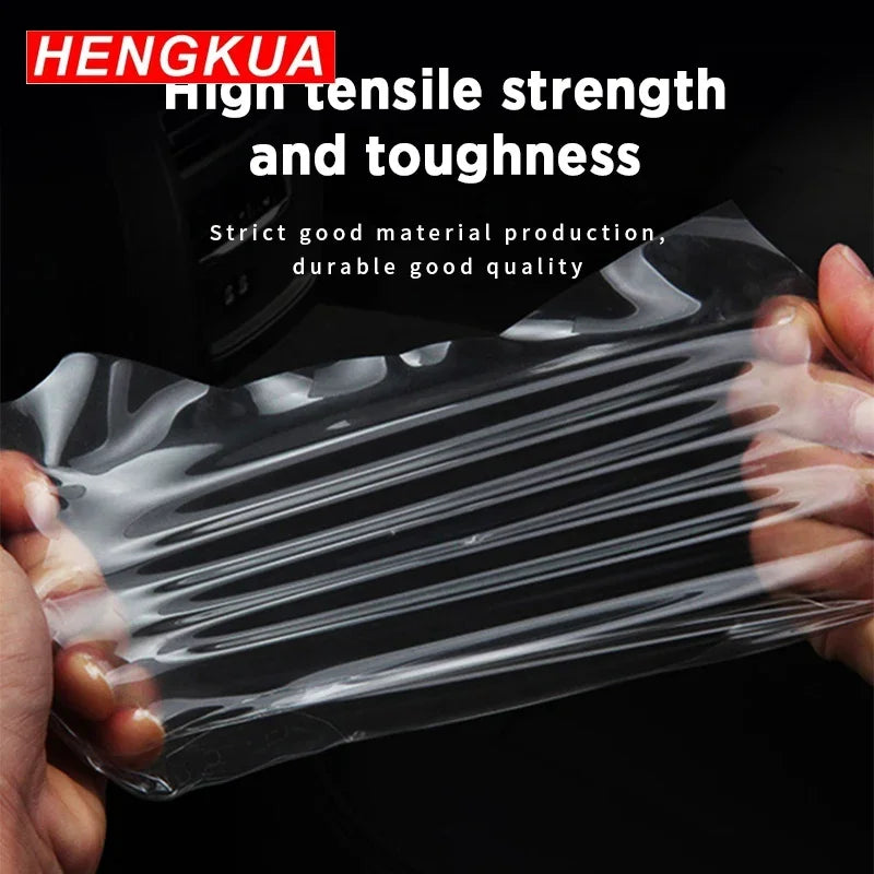 Autocollant de film de protection transparent en TPU pour BYD SEAGcorde L EV, lumière de sauna extérieure de voiture électrique 2024, lampe avant anti-rayures