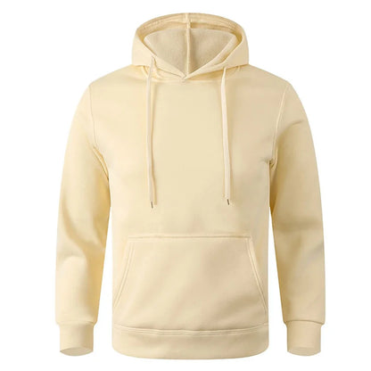 Sweat à capuche unisexe de haute qualité, pull hip-hop, haut décontracté, tendance, couleur unie, nouveau style confortable, printemps et automne, 2026