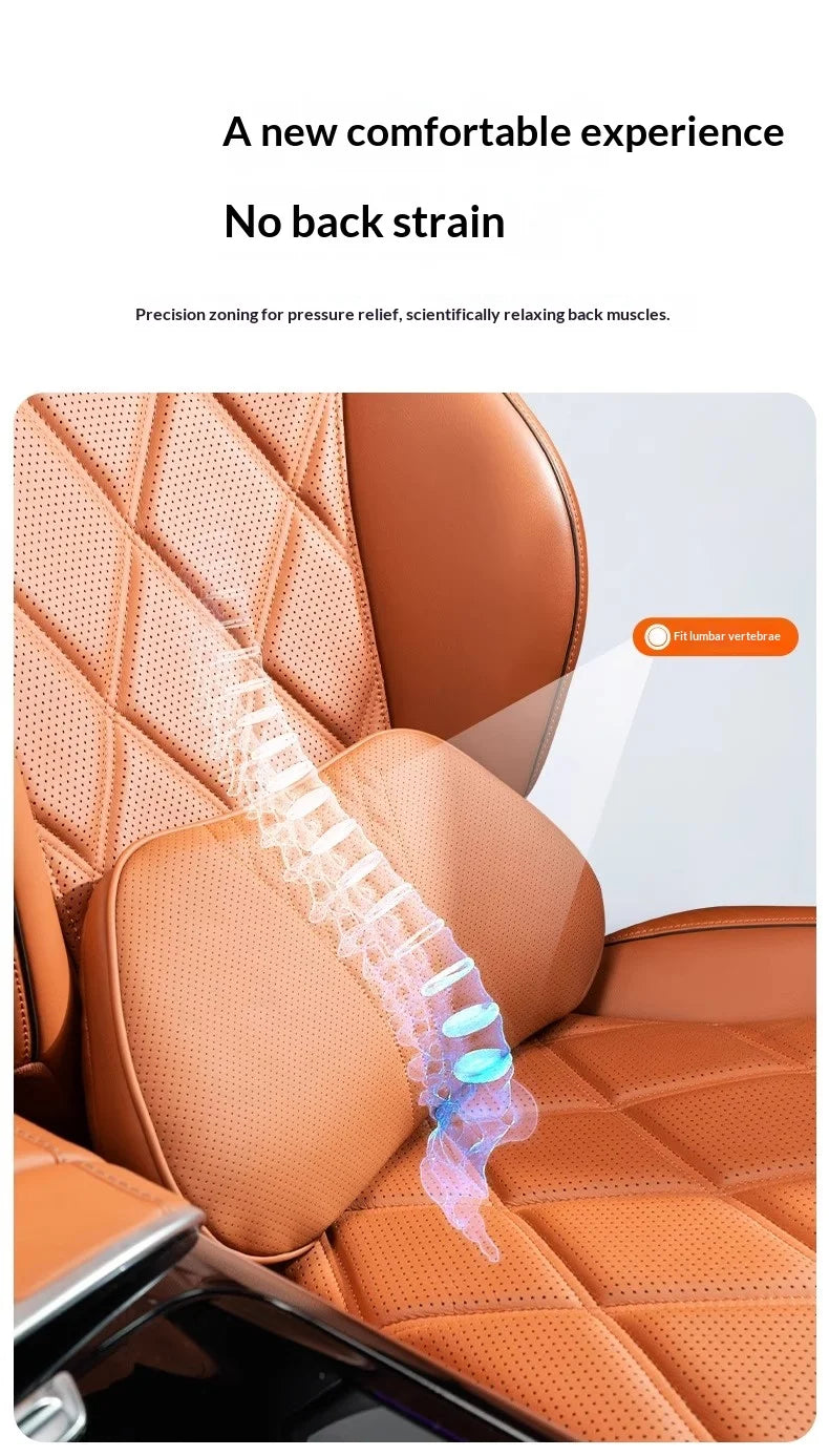 Coussin de nuque et de soutien lombaire pour voiture, universel toutes saisons, coussin lombaire respirant avec contour ergonomique pour la taille