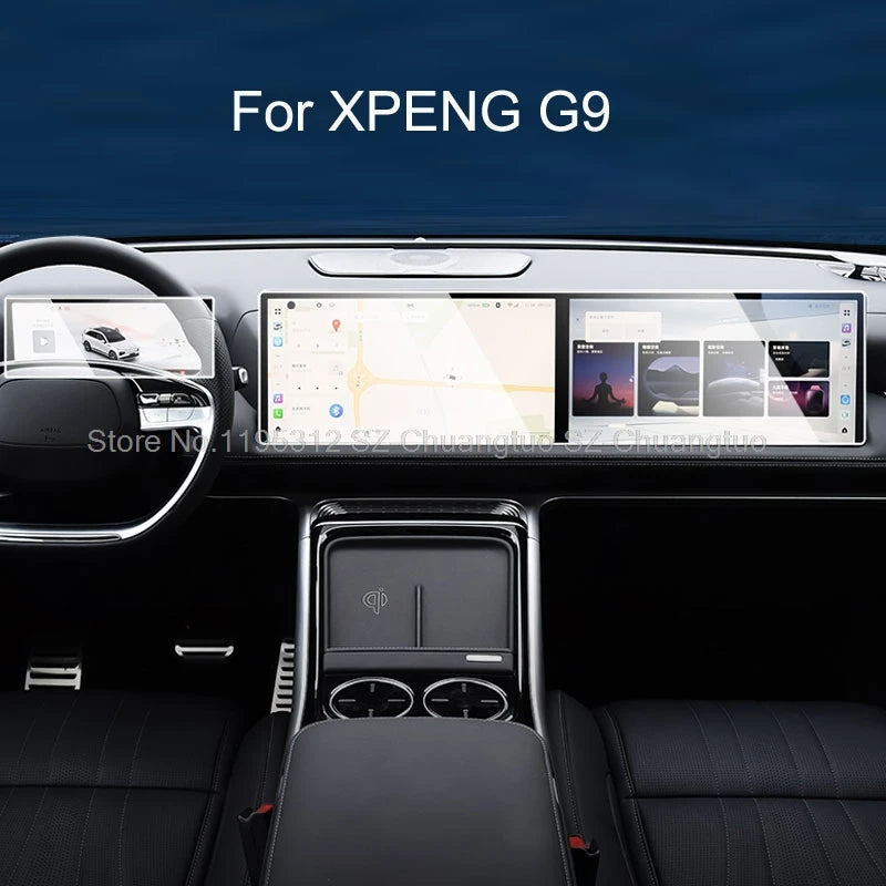 Film de protection en TPU pour XPENG G9, navigation GPS de voiture, écran de tableau de bord, accessoires anti-rayures, 2022- 2024