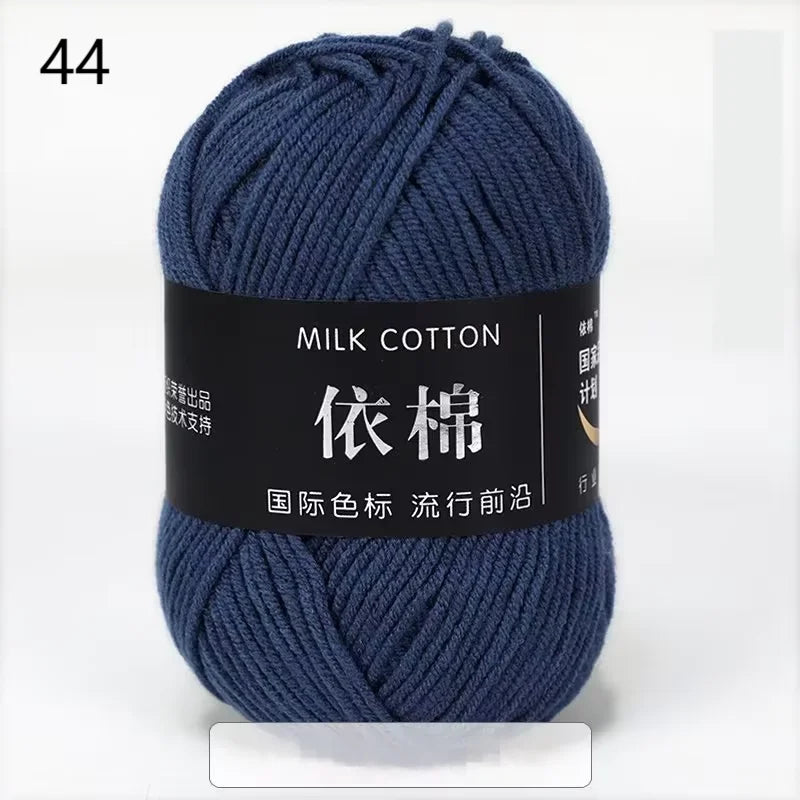 Nouveau 10 pièces série rose fil lait coton fil combinaison Crochet tricot fil ensemble pour bricolage à la main artisanat pull écharpe tricot