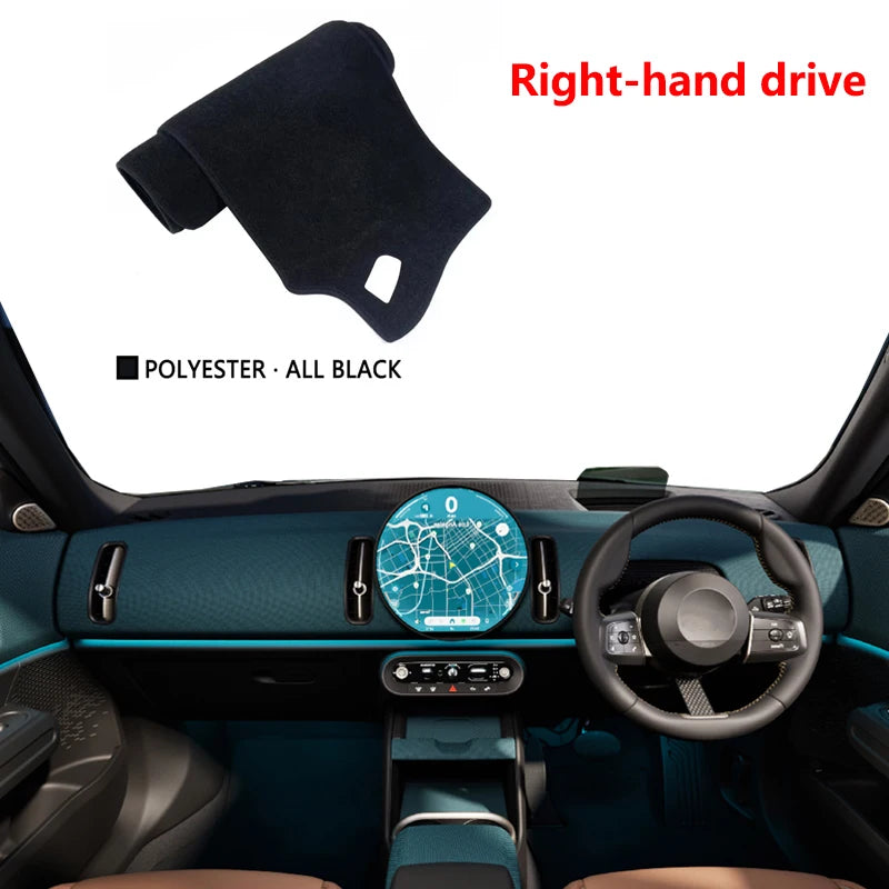 Couverture de tableau de bord pour Mini Countryman U25, accessoires 2024 2025 2026, tapis de Protection, Cape d'ombre, autocollant Anti-soleil pour voiture