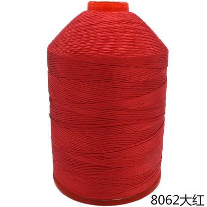 Fil de Cuir Polyester à 16 Brins, Creux, Crochet Fait à la Main, Bracelet Tissé, Pompon, 1mm, 210D