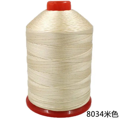 Fil de Cuir Polyester à 16 Brins, Creux, Crochet Fait à la Main, Bracelet Tissé, Pompon, 1mm, 210D