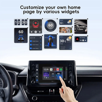 OTTOCAST P3 Android AI Box sans fil CarPlay Android Auto 128GB TV Box pour sortie HDMI accessoires de voiture pour Audi VW Chervolet Kia