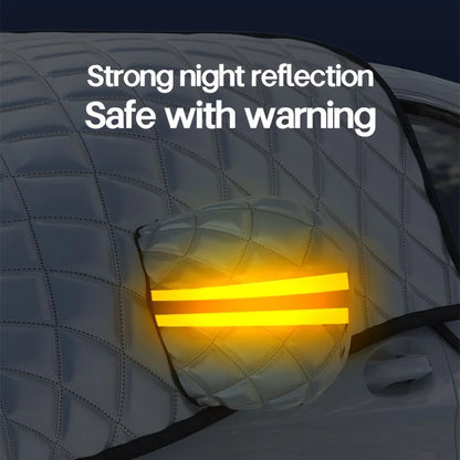 Juste de pare-brise avant de voiture pour SUV, pare-soleil coupe-vent, neige, ultra optique, protection, été, hiver, qualité