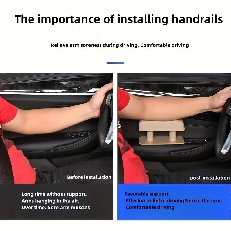 Coussinet d'accoudoir de voiture, Support de coude gauche, rehausseur général en cuir, boîte d'accoudoir Central, accoudoir réglable