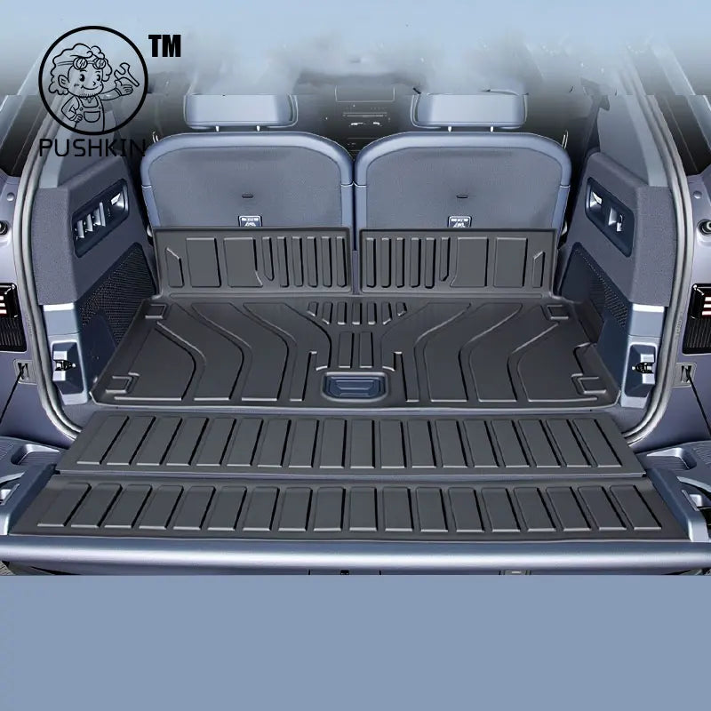 Tapis de protection pour dossier de siège arrière, tapis de coffre Anti-coup de pied, accessoires d'intérieur de voiture pour ZEEKR 9X 2025 2026