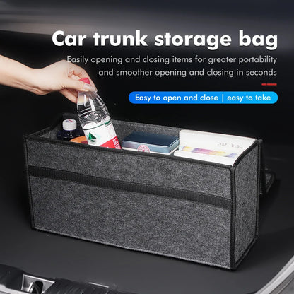 Boîte de rangement de coffre de voiture, sac de rangement pliable de grande capacité pour BYD Atto 3 Yuan Plus Han Tang EV F3 E6 Dmi Song F0 Qin Pro G3 I3
