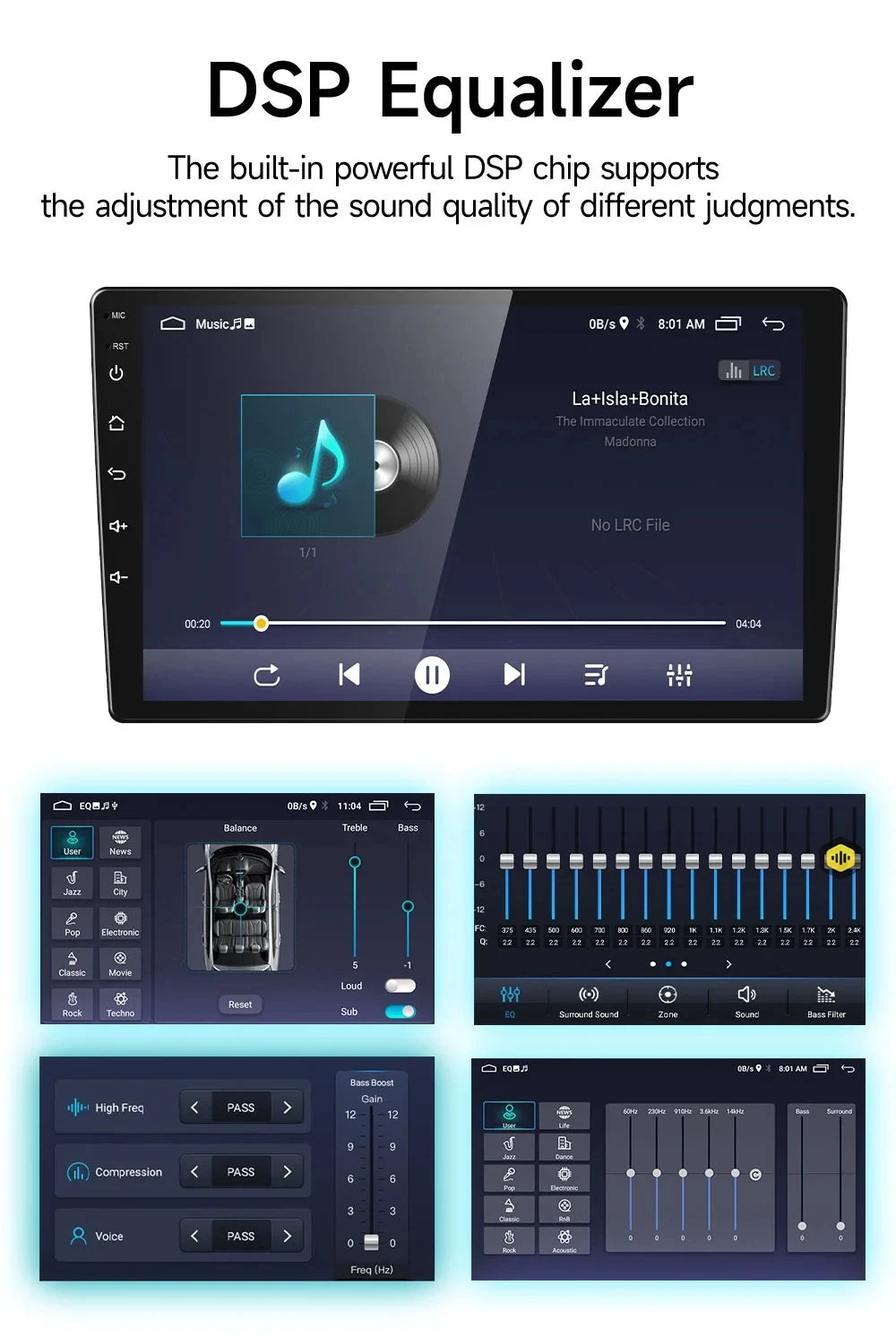 JIUYIN-Autoradio TS18 AI Voice Wireless CarPlay Android Auto Radio pour Smart Fortwo 451, 2005-2010, 4G, GPS, 2Din, Limitation de la voiture