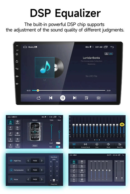 JIUYIN-Autoradio TS18 AI Voice Wireless CarPlay Android Auto Radio pour Smart Fortwo 451, 2005-2010, 4G, GPS, 2Din, Limitation de la voiture