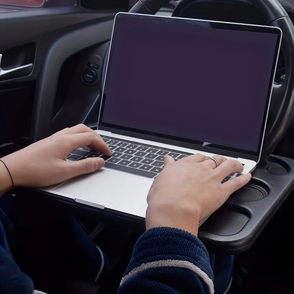 Table de volant de voiture multifonctionnelle, support universel pour ordinateur portable et tablette, accessoire intérieur portable