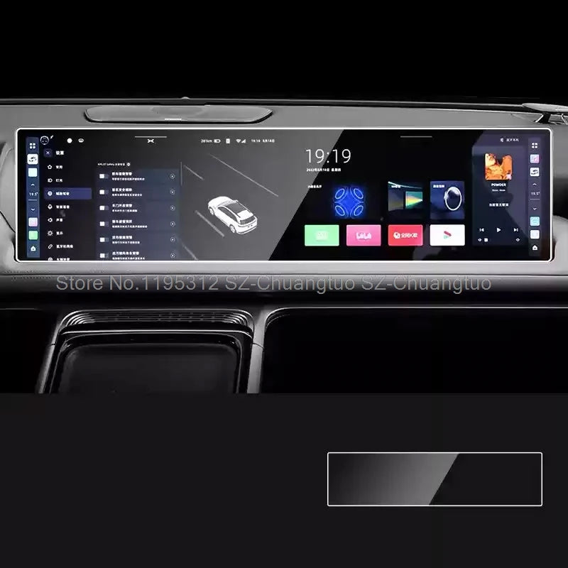 Film de protection en TPU pour XPENG G9, navigation GPS de voiture, écran de tableau de bord, accessoires anti-rayures, 2022- 2024
