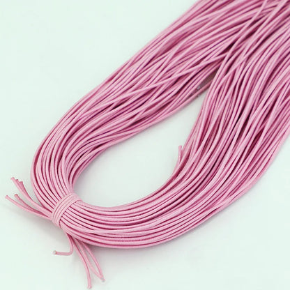 Bande élastique 1.0/ 1.2/ 1.5/ 2.0/ 2.5mm, fil élastique, perles faites à la main pour la fabrication de bijoux, accessoires de couture, bricolage